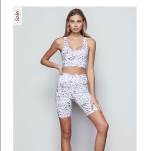 Good American leopard Bike Shorts